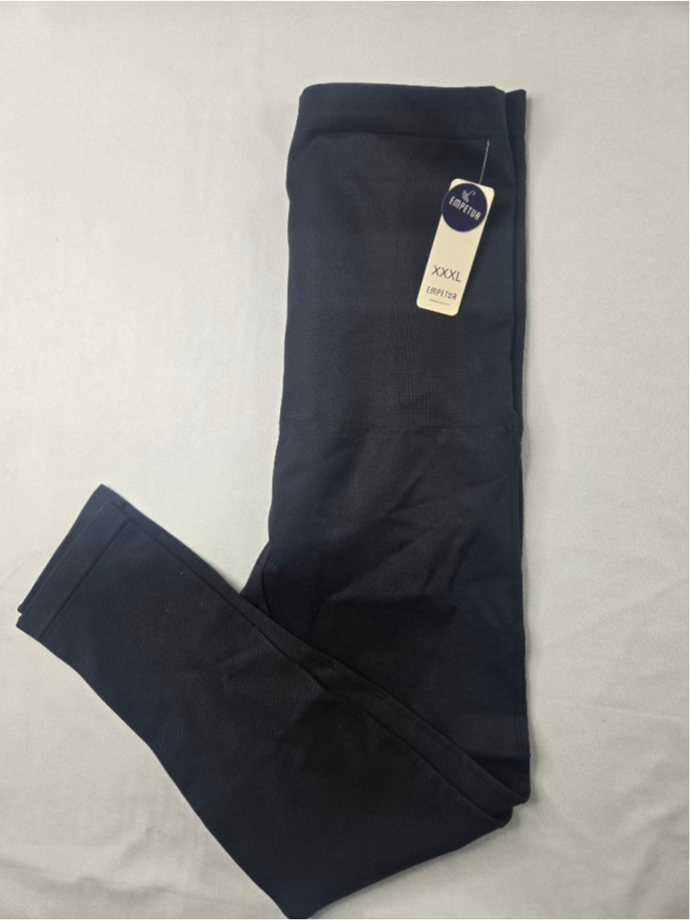 Empetua | High Waist Shaping Leggings | Black | XXXL